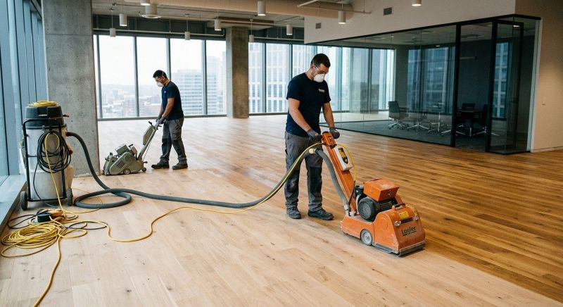 Commercial Hardwood Service in Brighton, MA
