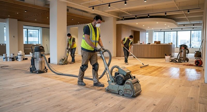 Commercial Hardwood Service in Newton Center, MA