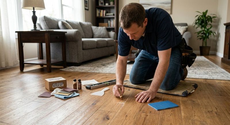 Engineered Floor Repair in Abington, MA
