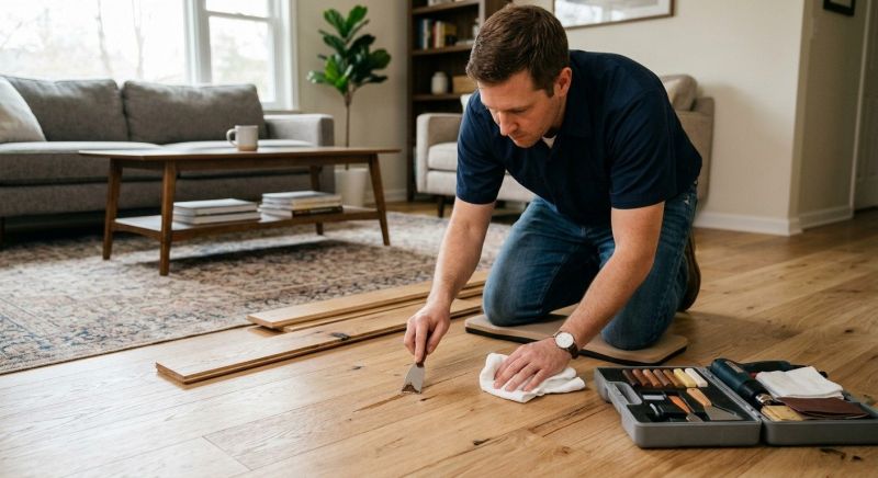 Engineered Floor Repair in Bridgewater, MA
