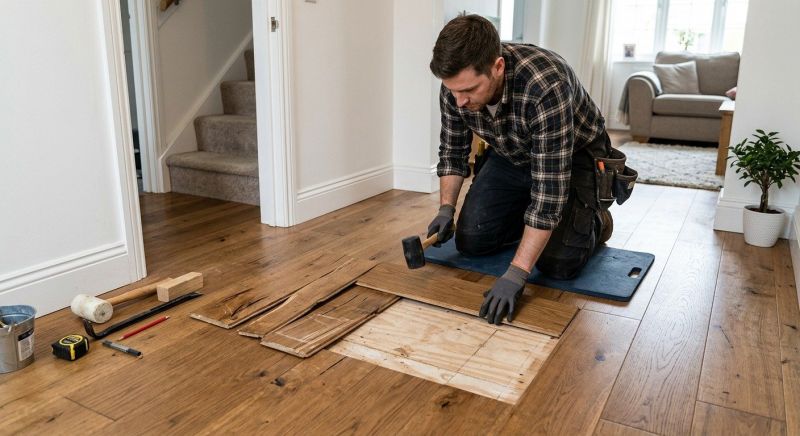 Engineered Floor Repair in Hyde Park, MA