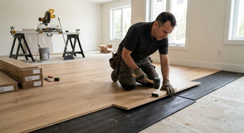 Engineered Wood Installation in Norwell, MA