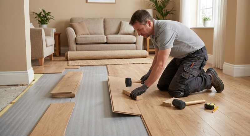Laminate Floor Installation in Milton, MA
