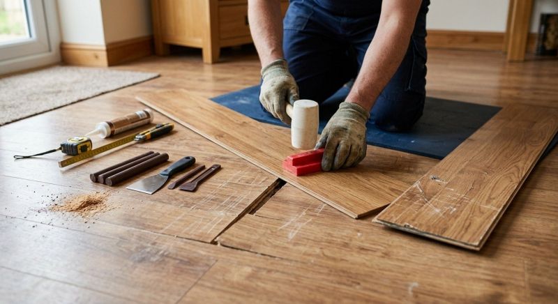 Laminate Floor Repair in Kingston, MA
