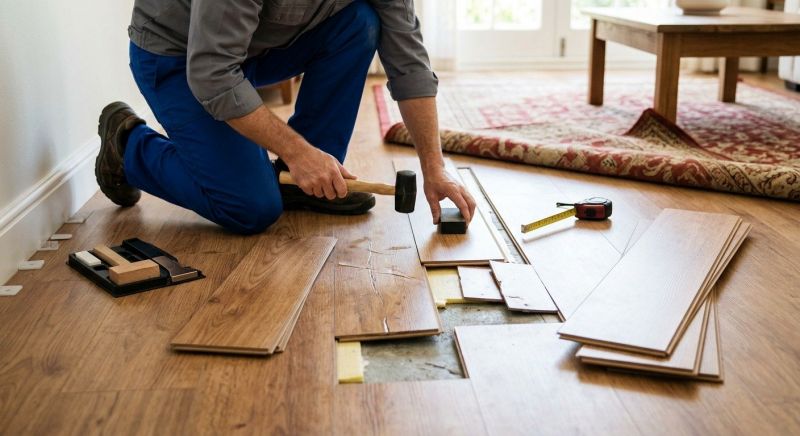 Laminate Floor Repair in Kingston, MA