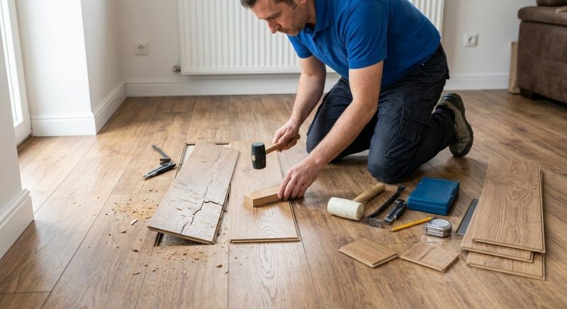 Laminate Floor Repair in Mansfield, MA