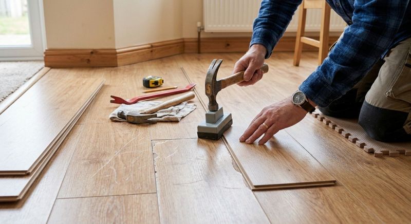 Laminate Floor Repair in Middleboro, MA
