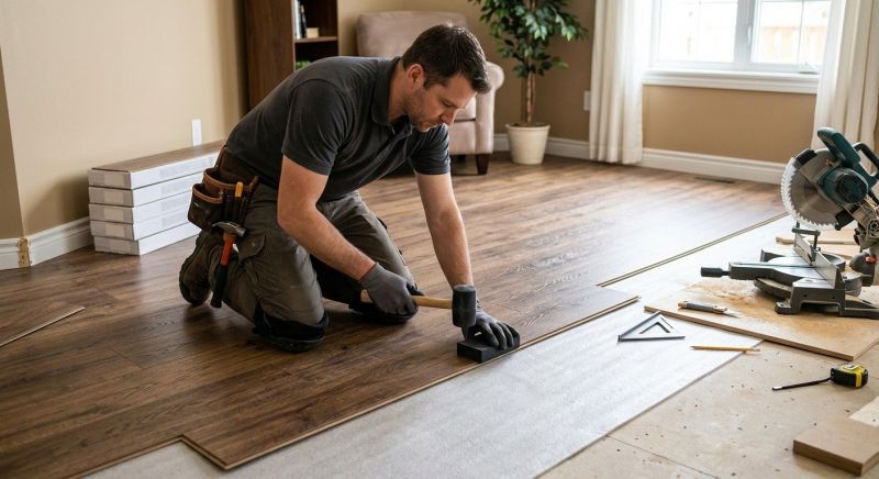Laminate Floor Replacement in Everett, MA