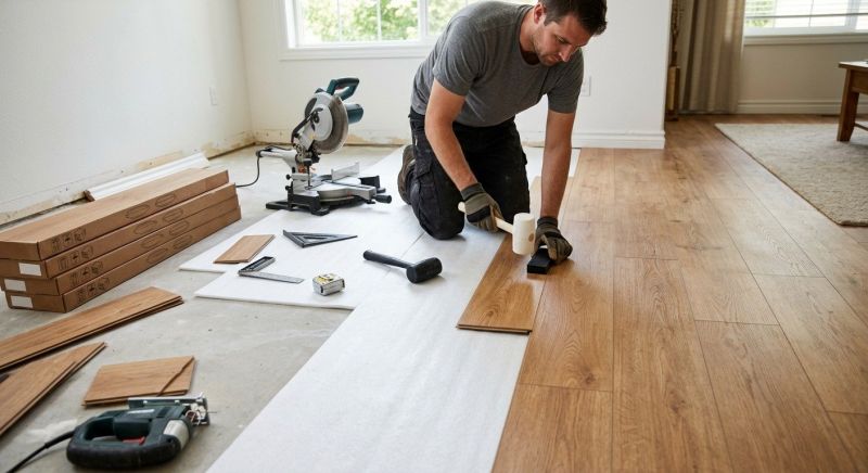 Laminate Floor Replacement in Hanover, MA