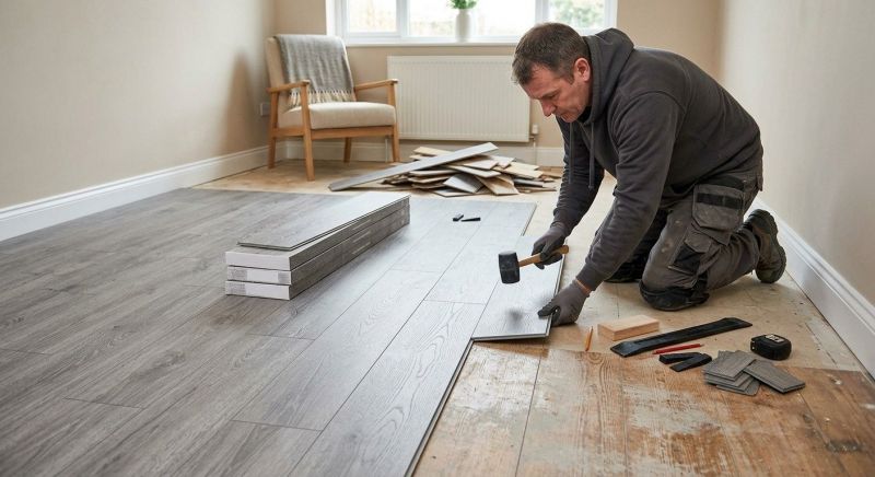 Laminate Floor Replacement in Mansfield, MA