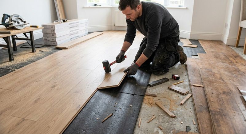 Laminate Floor Replacement in Scituate, MA