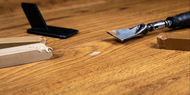 Laminate Floor Scratch Repair in Norwell, MA