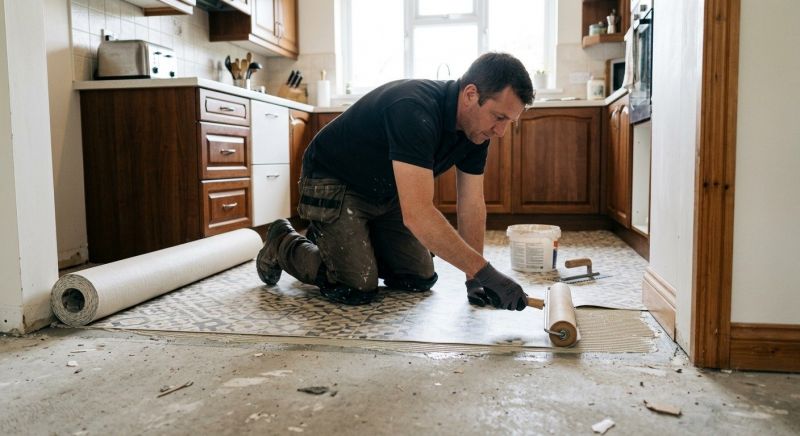 Linoleum Floor Installation in Braintree, MA