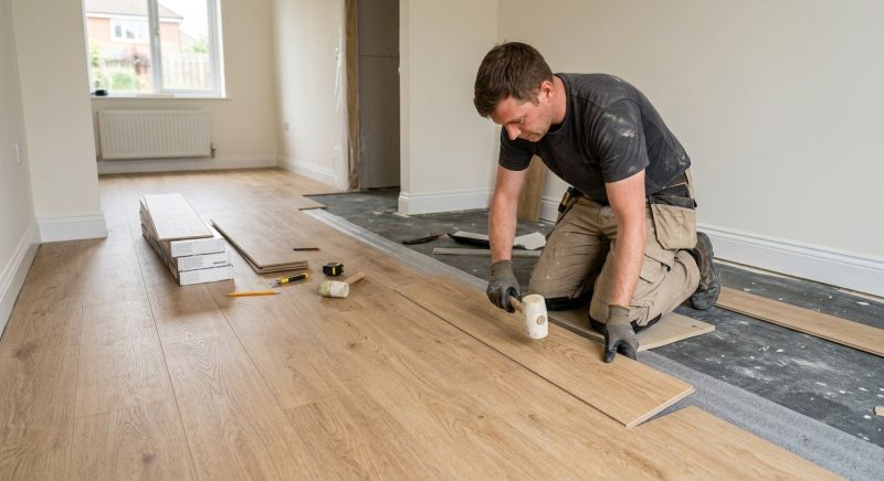 Linoleum Floor Installation in Dedham, MA