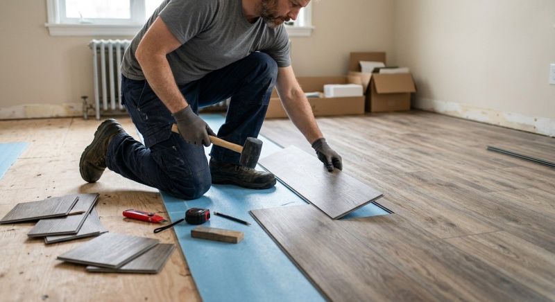 Linoleum Floor Installation in Marshfield, MA