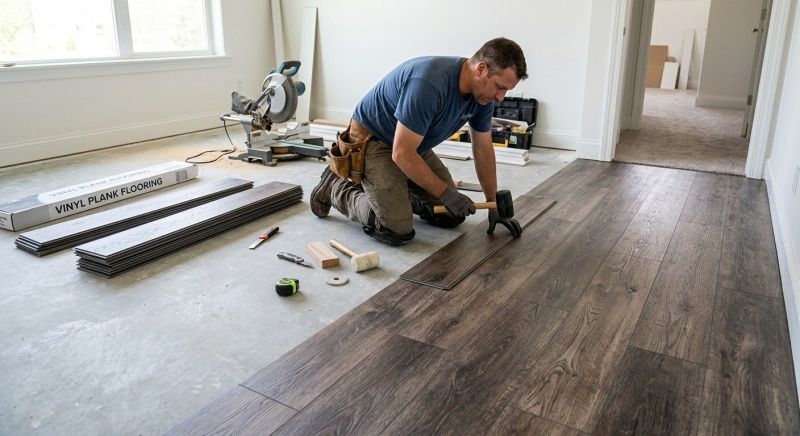 Linoleum Floor Installation in Weymouth, MA