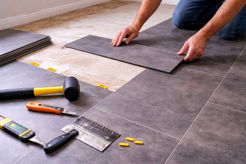 Luxury Vinyl Tile Installation in Norton, MA