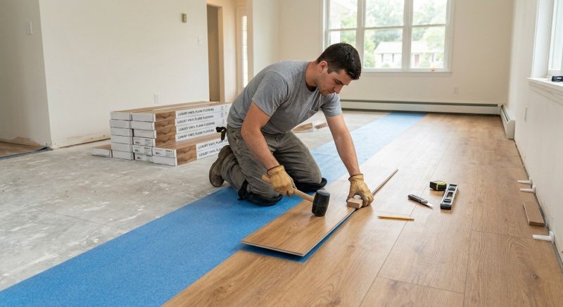 Lvt Flooring Installation in Everett, MA