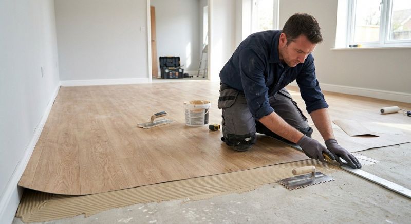 Sheet Flooring Installation in Everett, MA