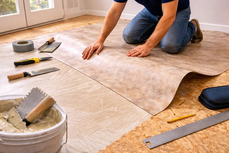 Sheet Flooring Installation in Norwell, MA