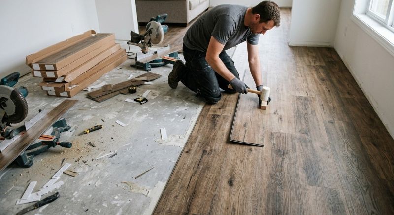Vinyl Floor Replacement in Norwell, MA