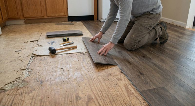 Vinyl Flooring Installation in Norton, MA