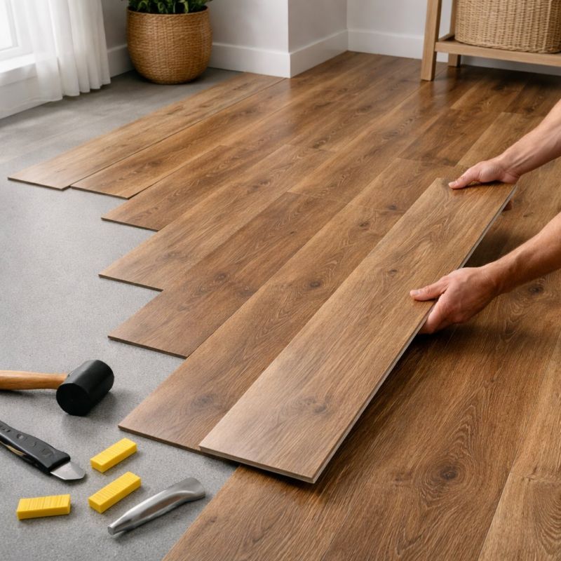 Vinyl Plank Floor Installation in Norwell, MA