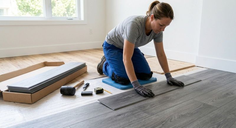 Vinyl Tile Replacement in Norwell, MA